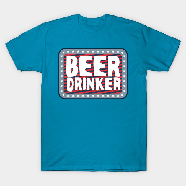 Beer Drinker #2 T-Shirt by Wislander